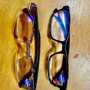 +4:00 bifocals (2 pair)